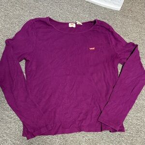 Levi's Rich Purple Long Sleeve Shirt